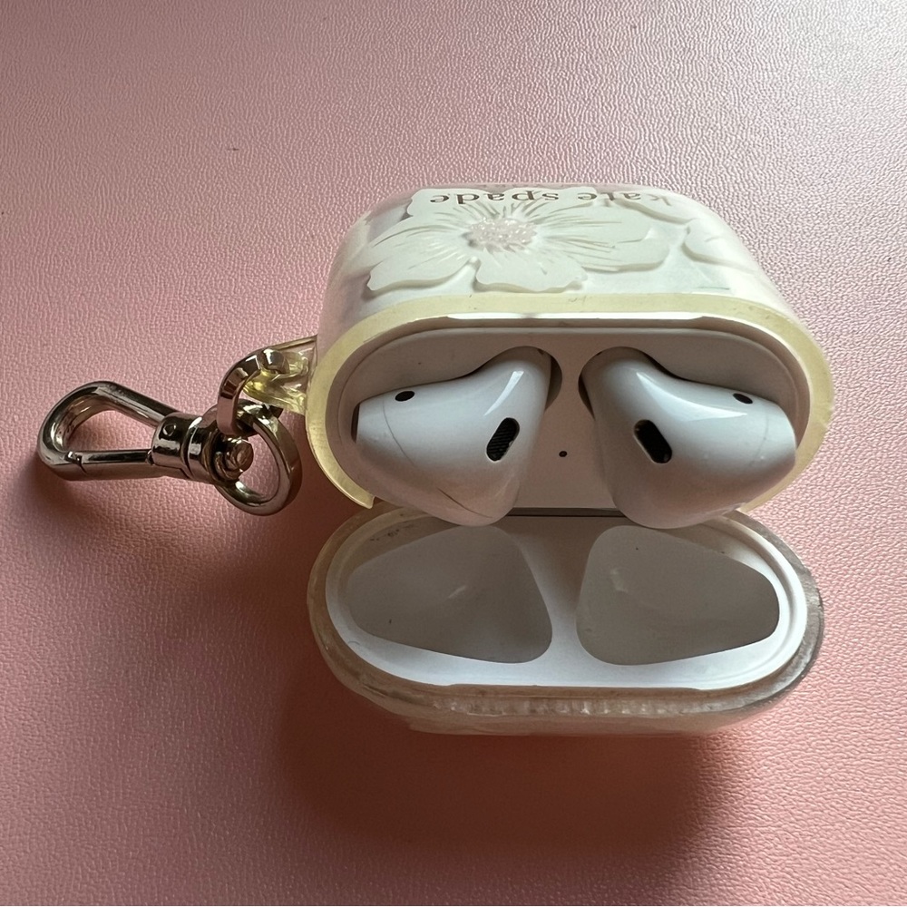 Apple AirPods with Kate Spade case - Picture 3 of 4